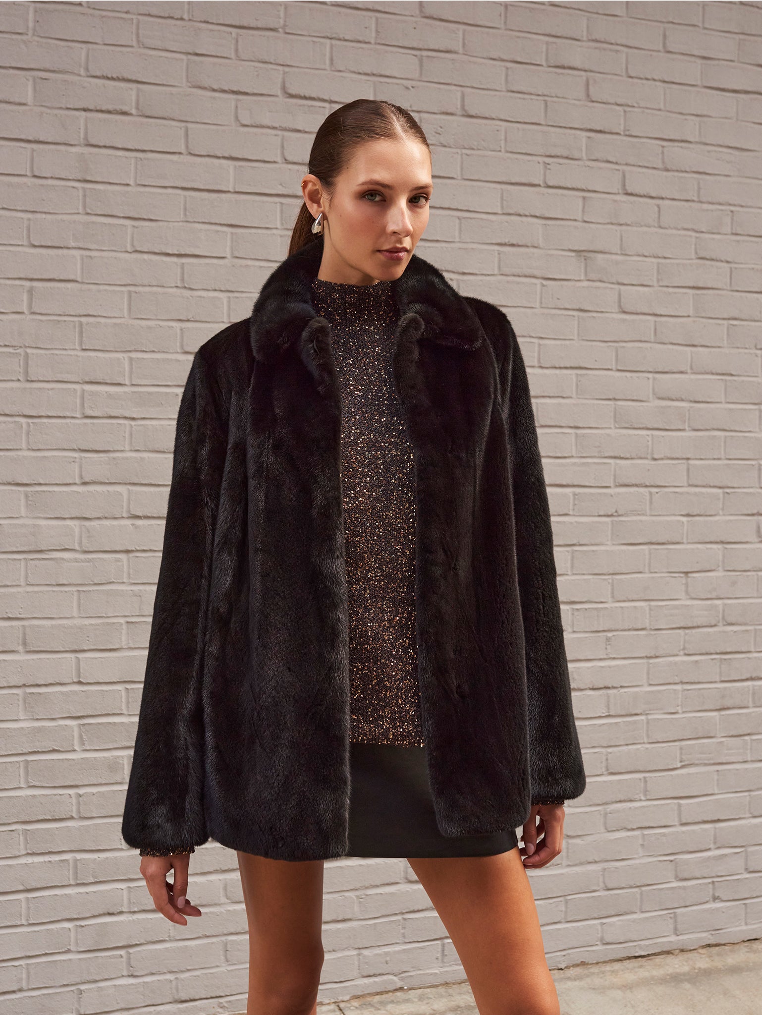 The Eleanor Mink Fur Jacket