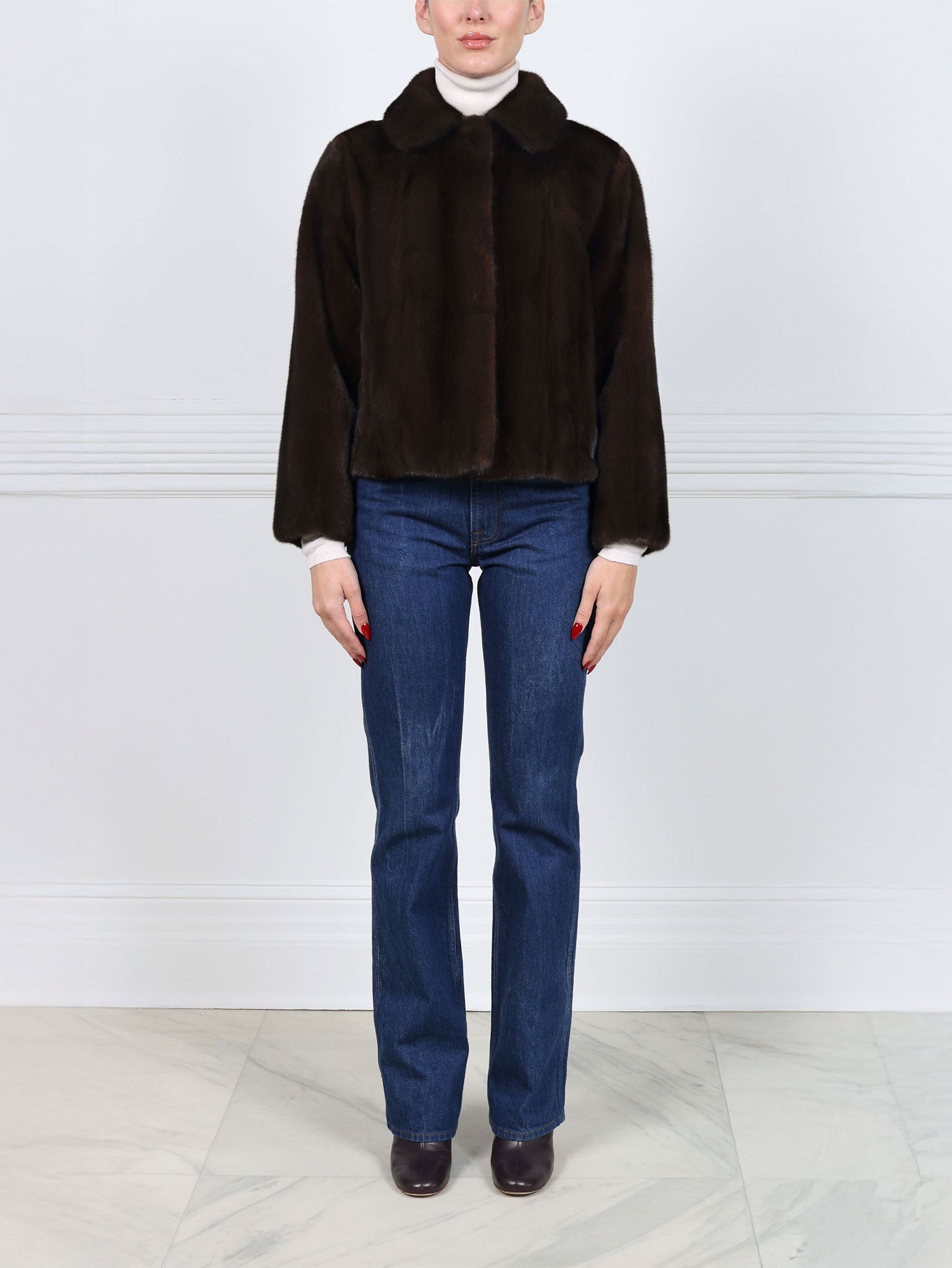 The Ellis Mink Fur Jacket