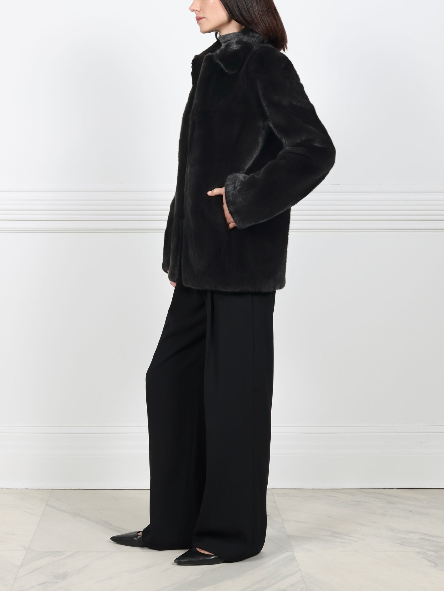 The Eleanor Mink Fur Jacket