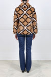 The Diamond Intarsia Mink Fur Jacket