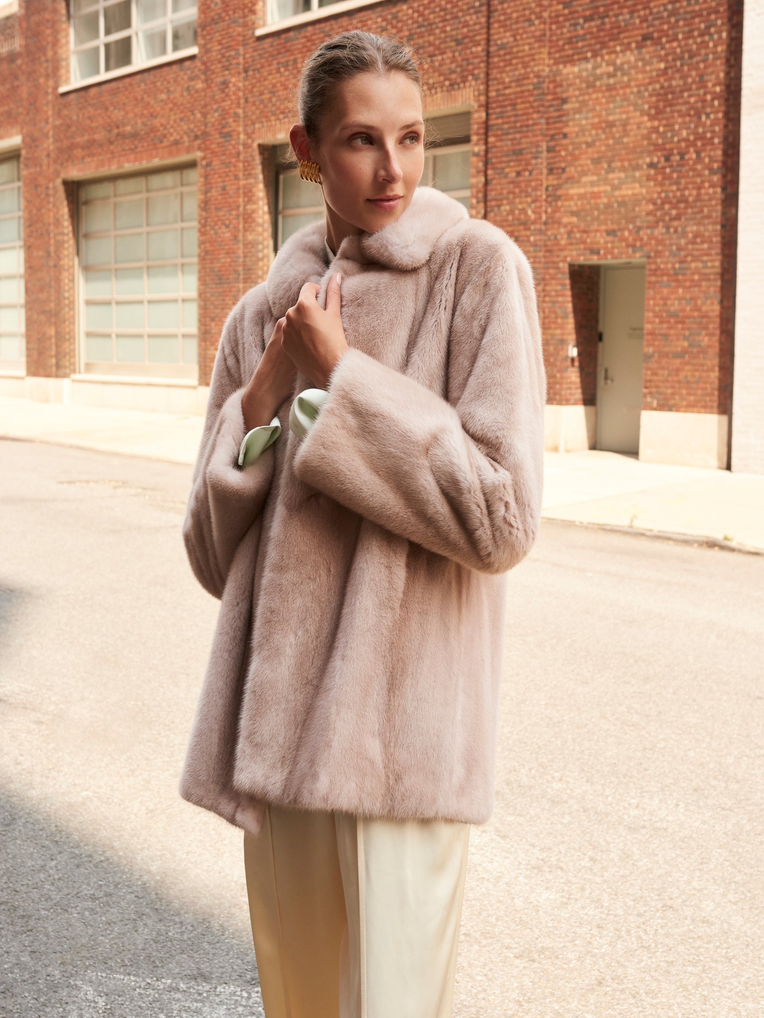 The Eleanor Mink Fur Jacket