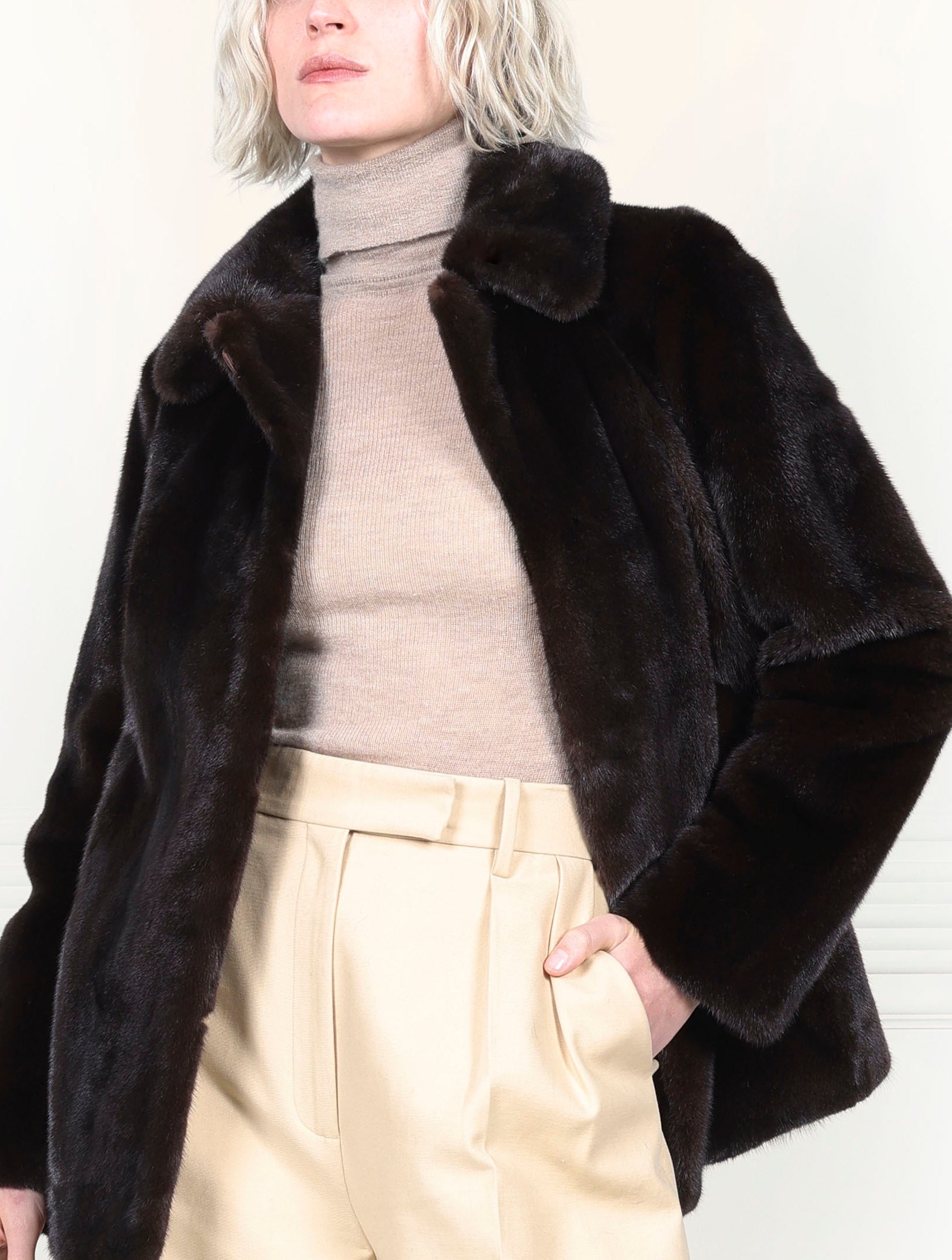 The Eleanor Mink Fur Jacket