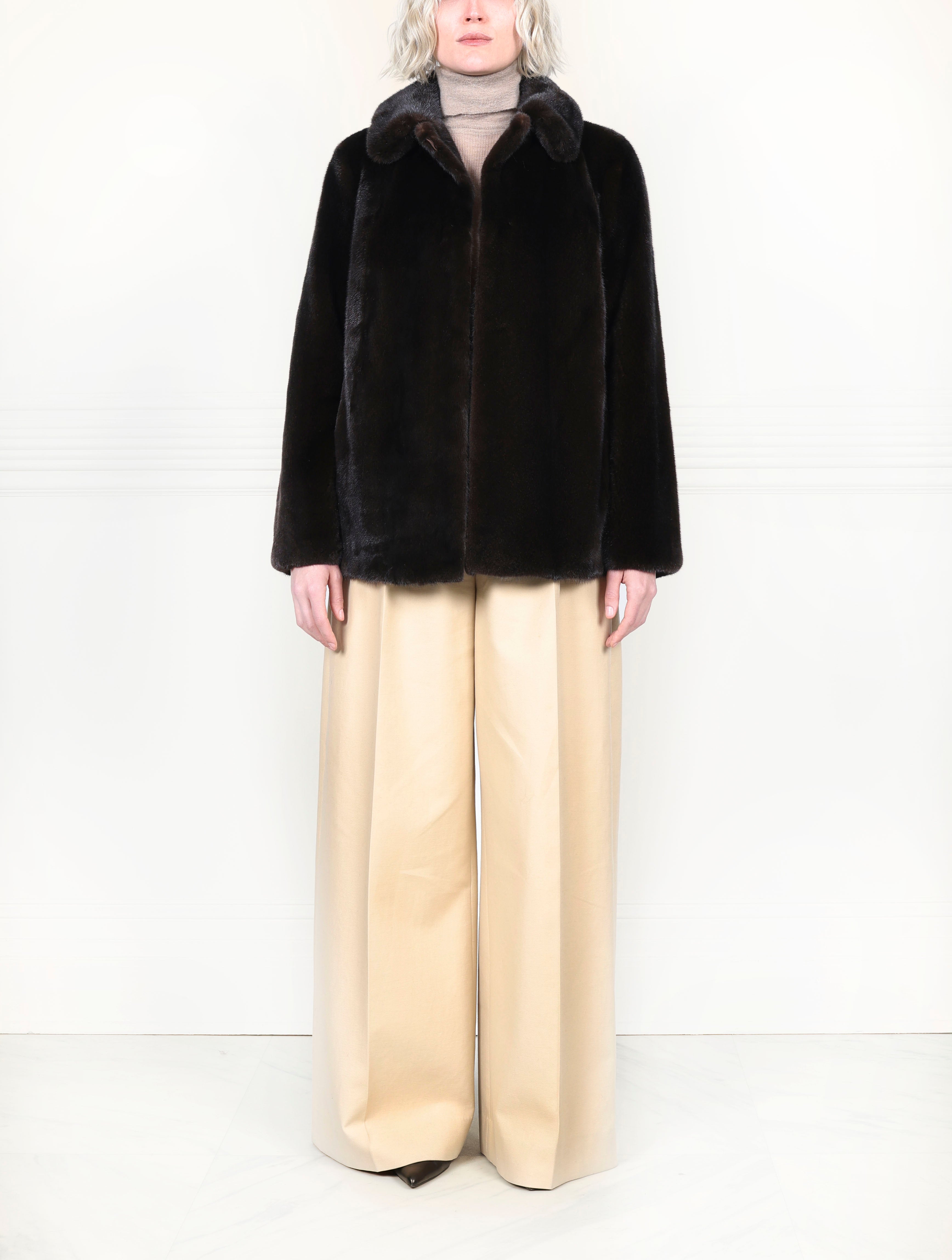 The Eleanor Mink Fur Jacket