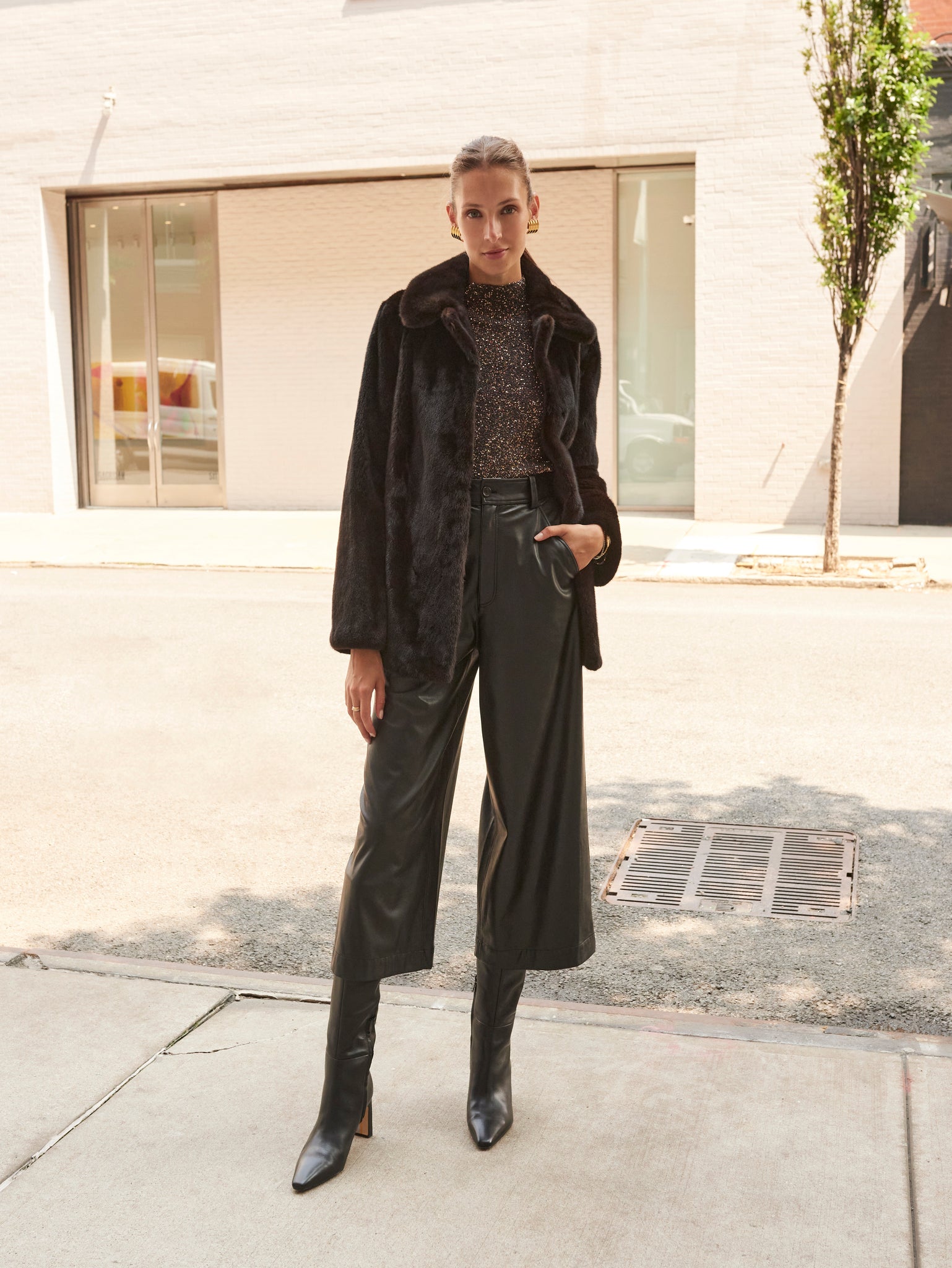 The Eleanor Mink Fur Jacket
