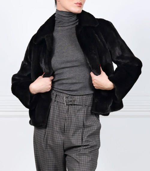 The Ellis Mink Fur Jacket