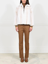 Palomino Cross Mink Shirt Jacket