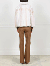 Palomino Cross Mink Shirt Jacket