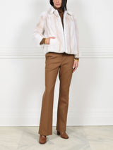 Palomino Cross Mink Shirt Jacket