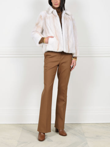 Palomino Cross Mink Shirt Jacket