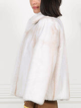 Palomino Cross Mink Shirt Jacket