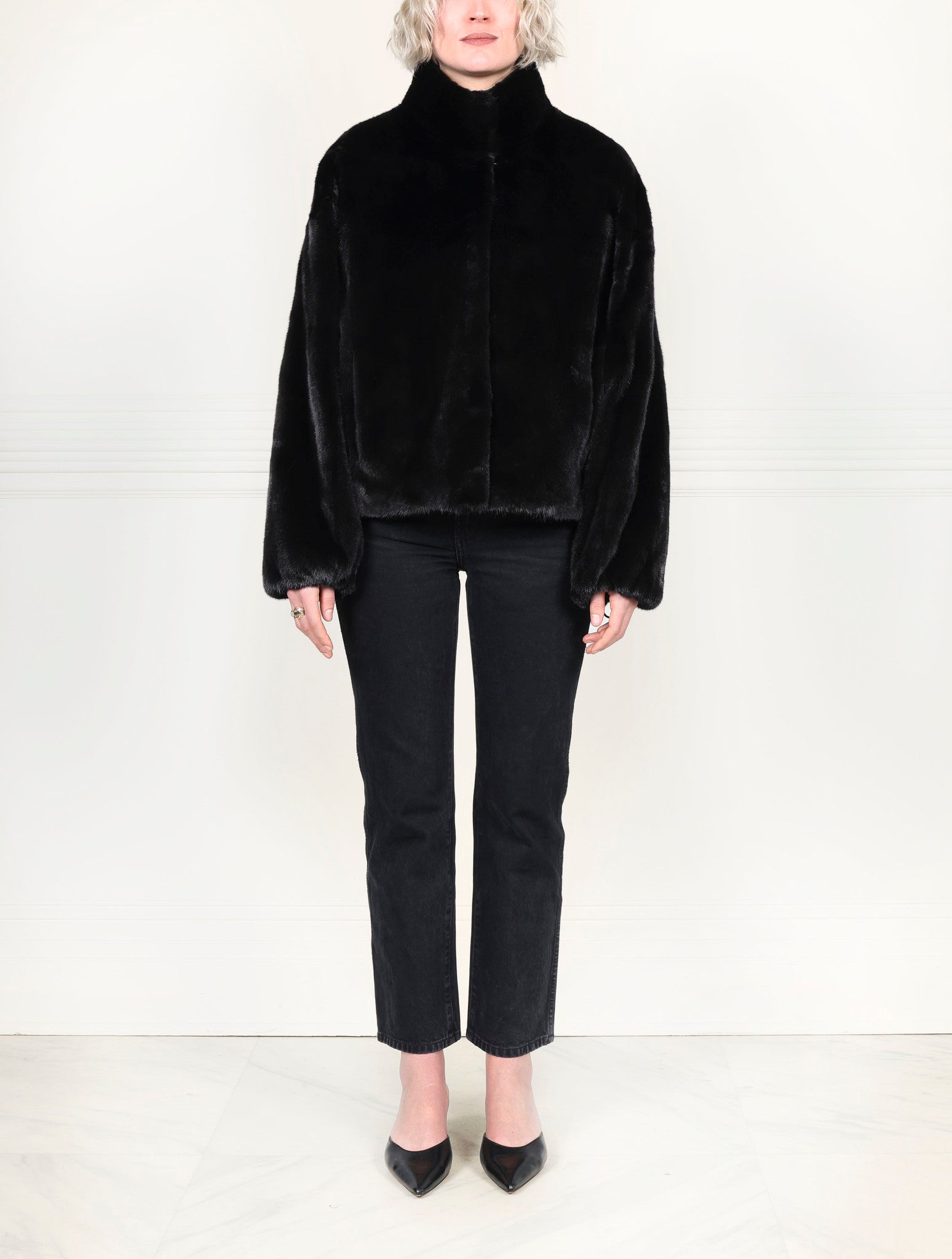 The Robbie Mink Fur Jacket
