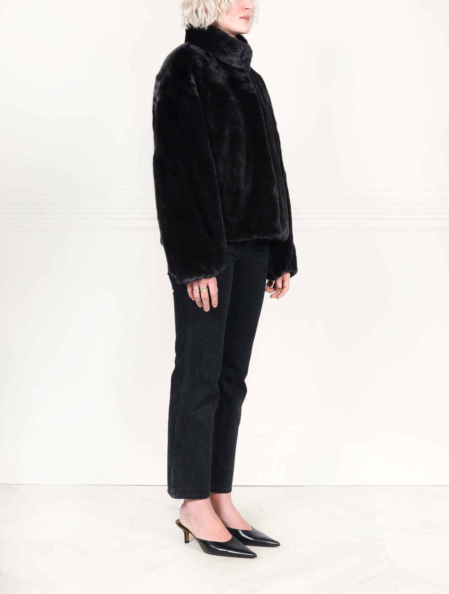 The Robbie Mink Fur Jacket