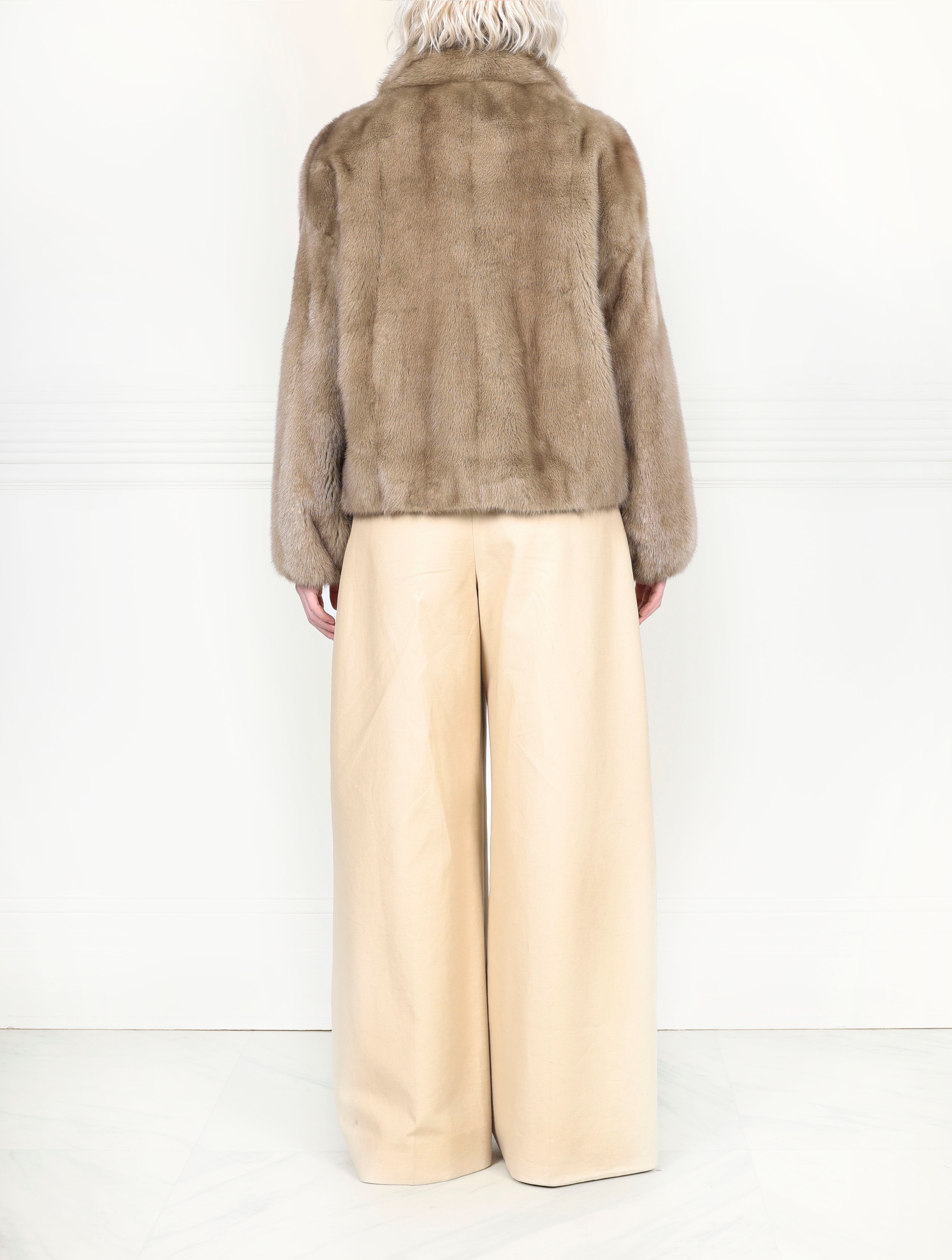 The Robbie Mink Fur Jacket