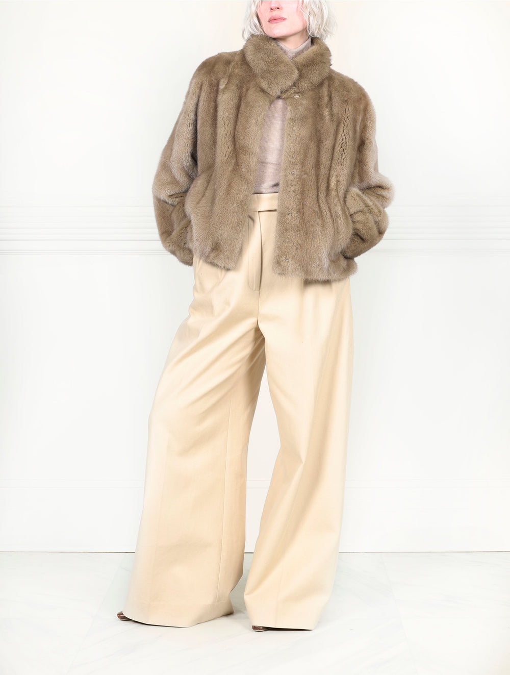 The Robbie Mink Fur Jacket