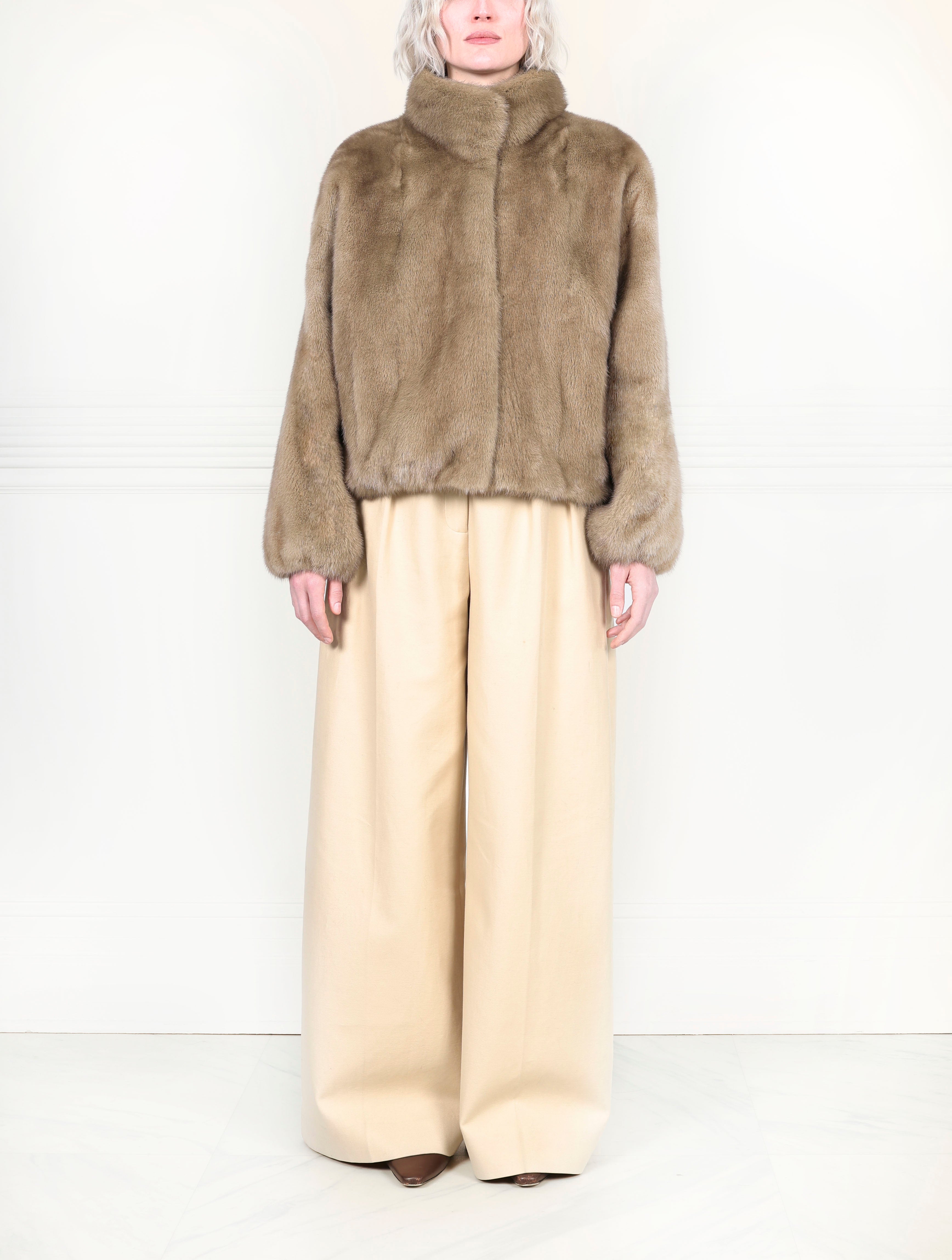 The Robbie Mink Fur Jacket