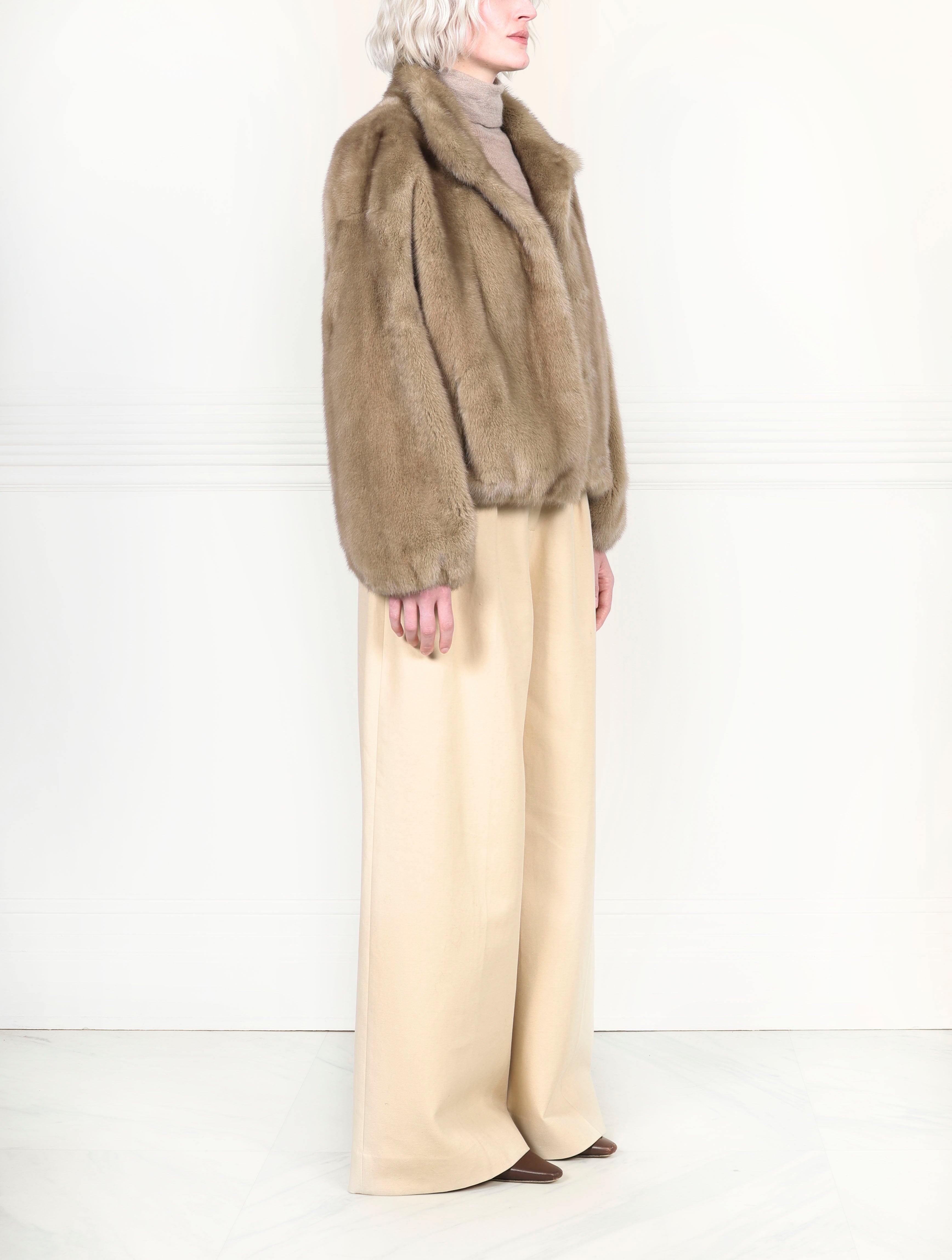 The Robbie Mink Fur Jacket