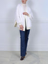 The Ayla Mink Fur on Knit Belted Cardigan Jacket