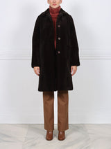 The April Sheared Mink Fur Storm Coat