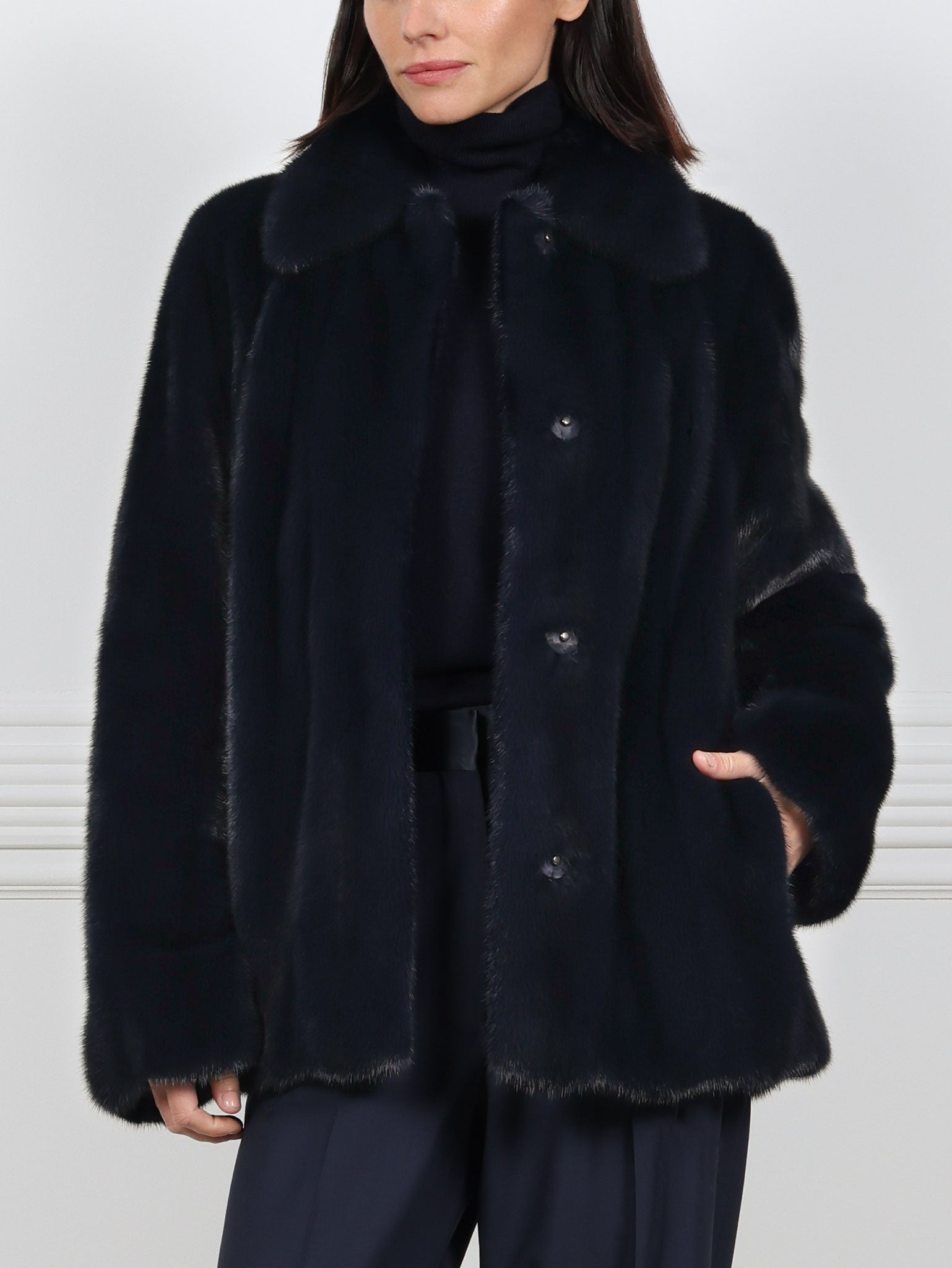 The Amelia Mink Fur Jacket