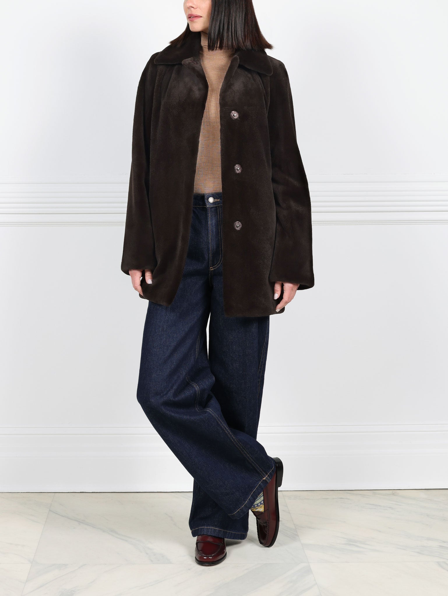 The Allegra Mink Fur Coat