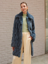 The Fen Upcycled Rabbit Coat