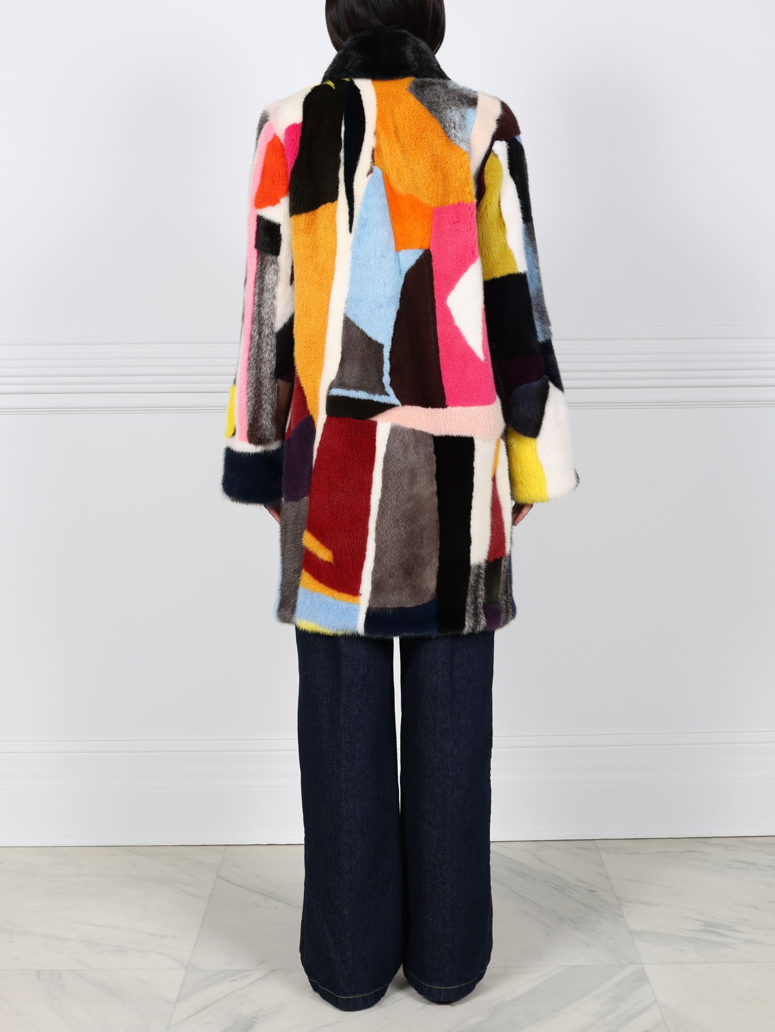 The Miro Upcycled Mink Coat