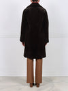 The April Sheared Mink Fur Reversible Storm Coat