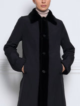 The April Sheared Mink Fur Storm Coat