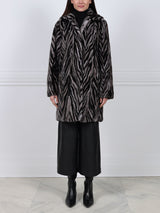 The Chevron Fen Upcycled Mink Coat