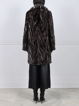 The Chevron Fen Upcycled Mink Coat