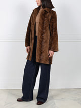 Upcycled Mink Fur Coat in Lunaraine