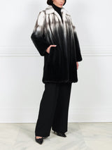 Ombre Mink Coat