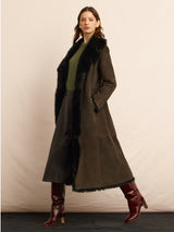 The Savannah Toscana Shearling Coat