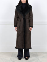 The Savannah Toscana Shearling Coat