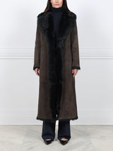 The Savannah Toscana Shearling Coat