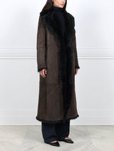 The Savannah Toscana Shearling Coat