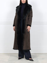 The Savannah Toscana Shearling Coat