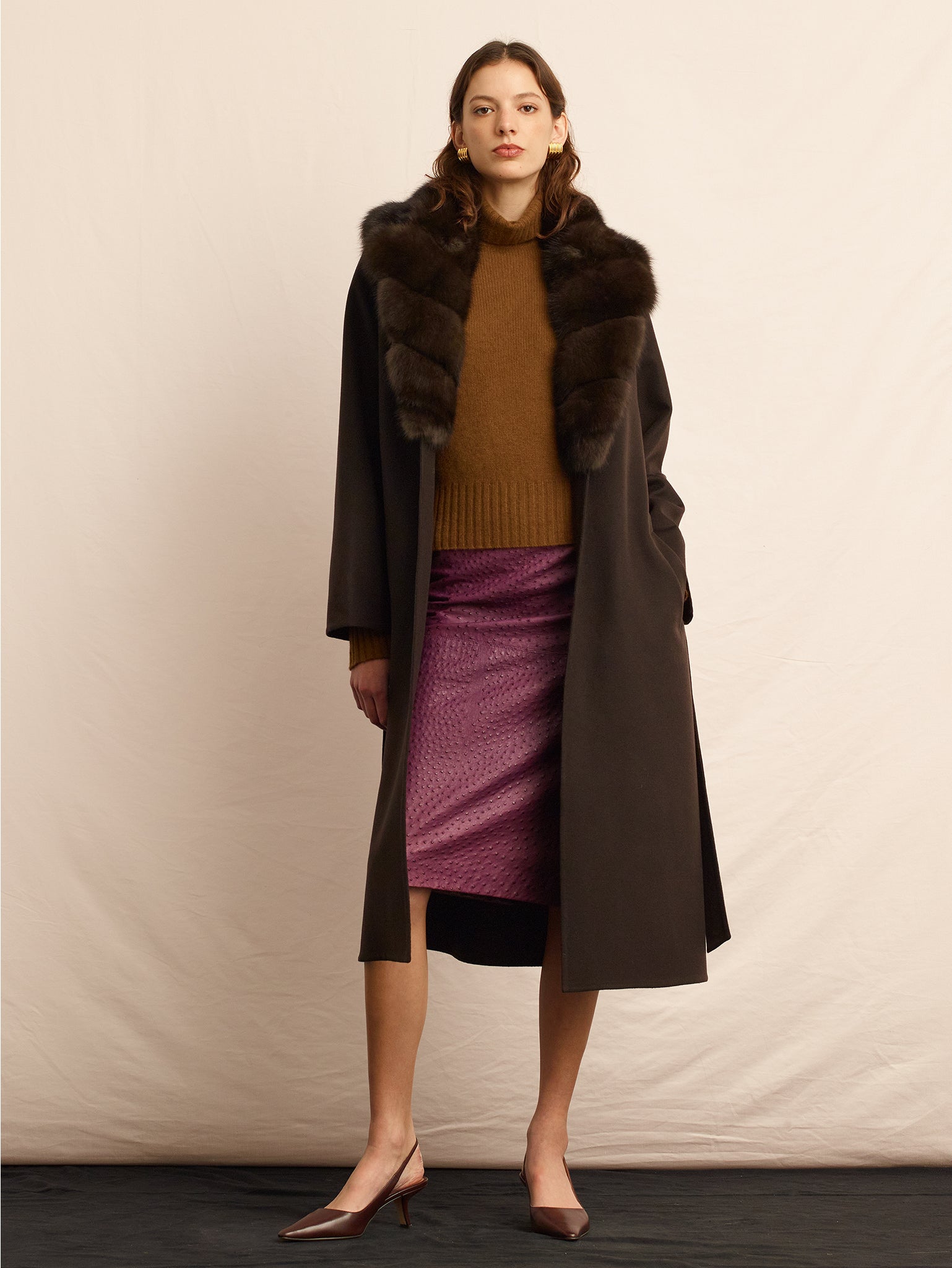 The Irene Double Face Cashmere Coat