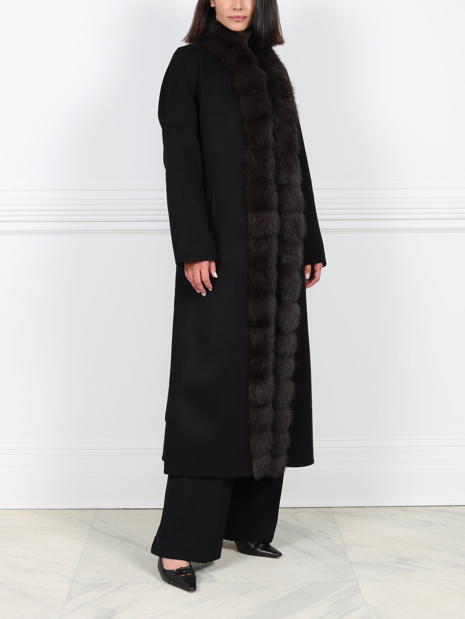 The Dionne Double Face Cashmere Coat