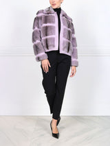 The Mini Lodge Mink Fur & Suede Jacket