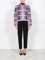 The Mini Lodge Mink Fur & Suede Jacket