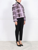 The Mini Lodge Mink Fur & Suede Jacket