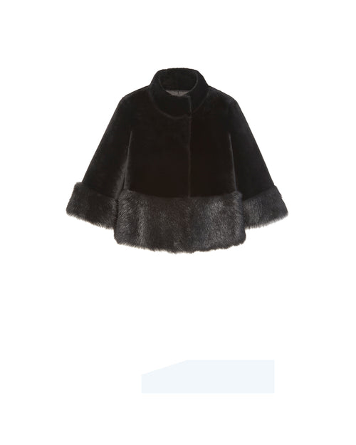 The Edie Two Tier Shearling Jacket