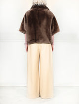 The Errika Smooth Shearling Jacket