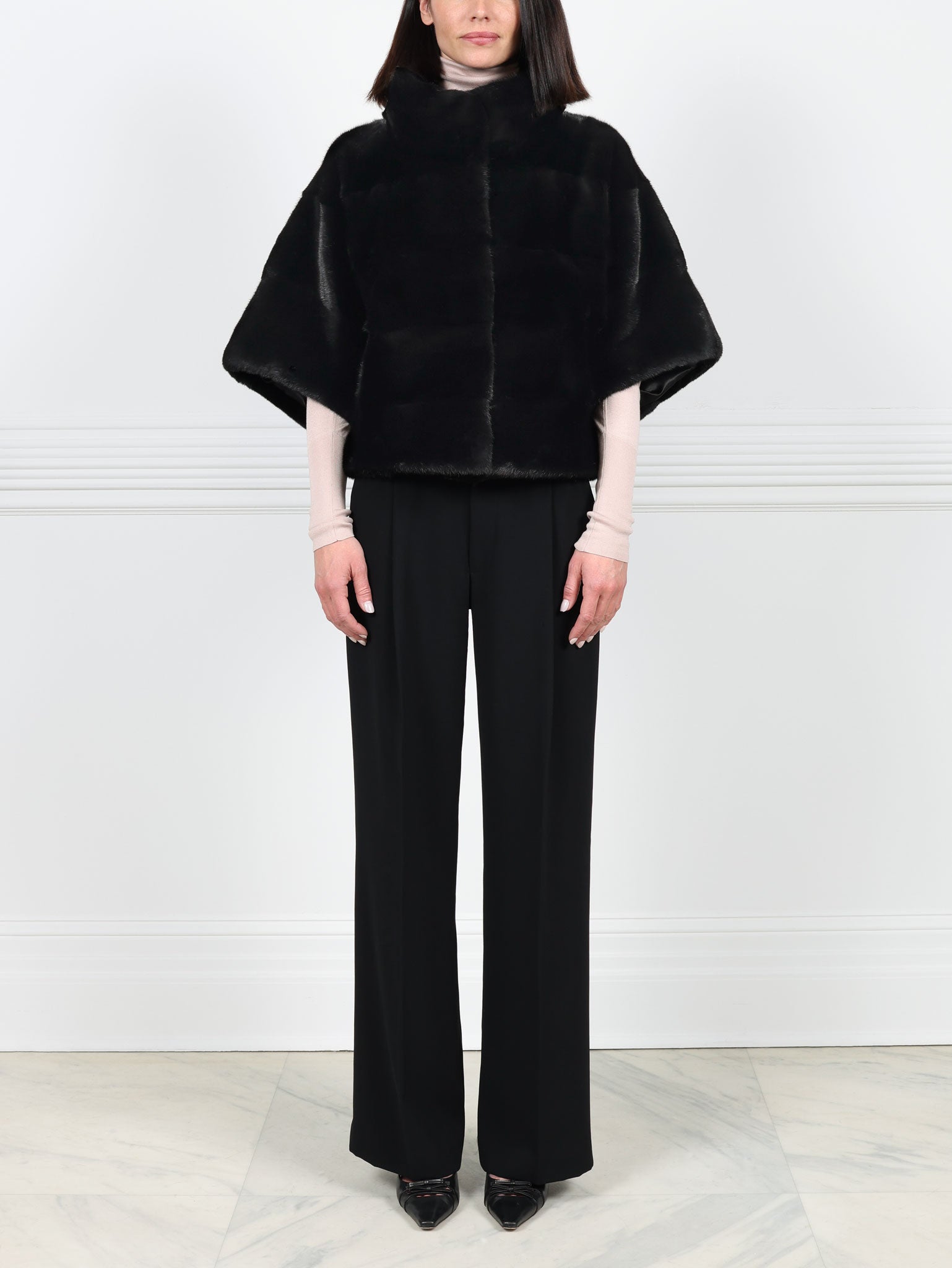 え*り様 MmeemeOff shoulder fur pleated onep Off shoulder fur pleated onepiece(eme10731) – M me eme