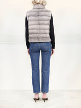 The Nina Storm Mink Fur Vest