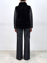The Convert Mink Fur Puffer Jacket