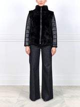 The Convert Mink Fur Puffer Jacket