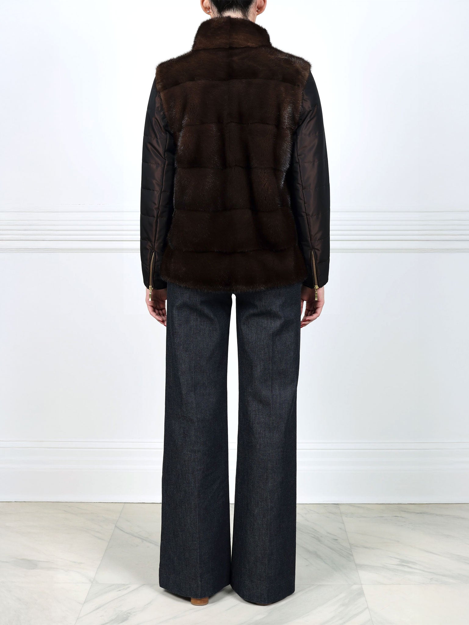 The Convert Mink Fur Puffer Jacket