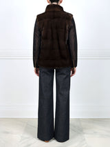 The Convert Mink Fur Puffer Jacket